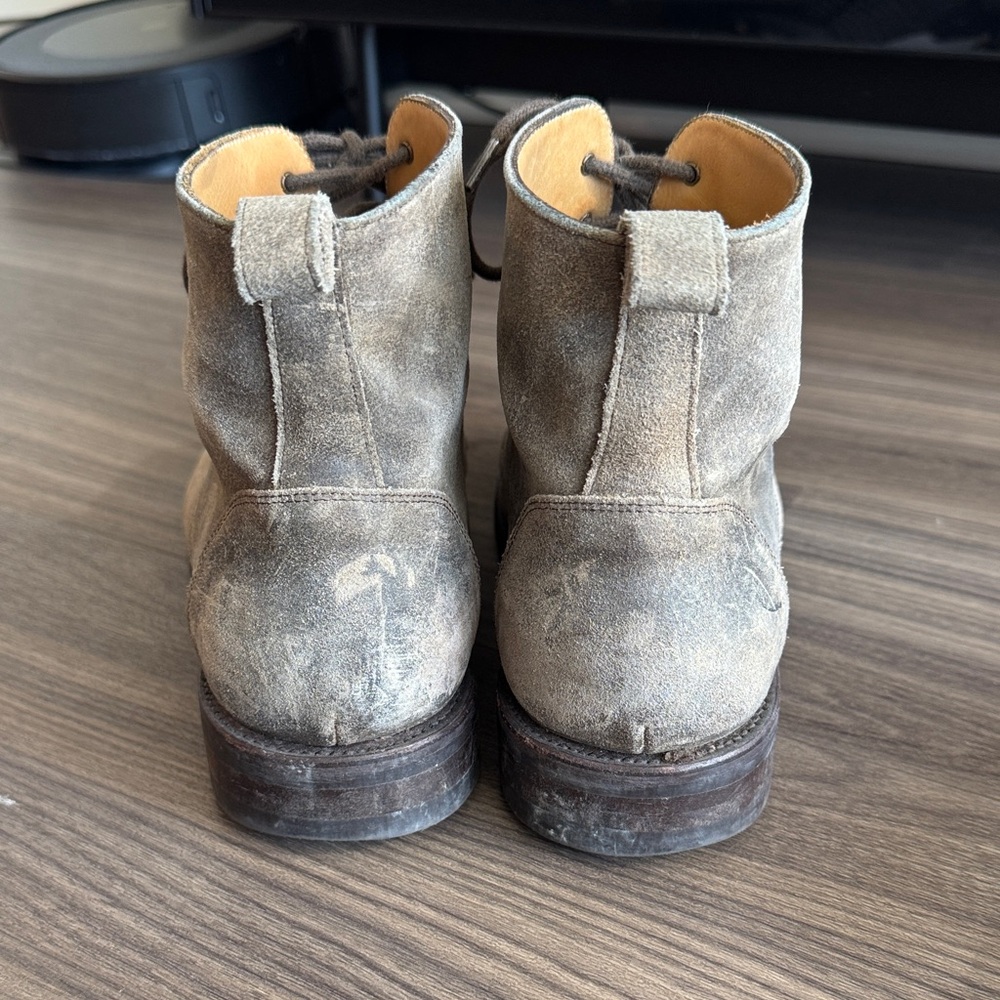 Taft Men's Gray Lace-Up Dragon Boots - Picture 3 of 8